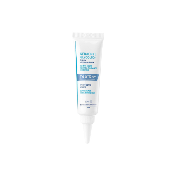 DUCRAY Keracnyl Glycolic+ Crème Désincrustante Anti Boutons et Points Noirs