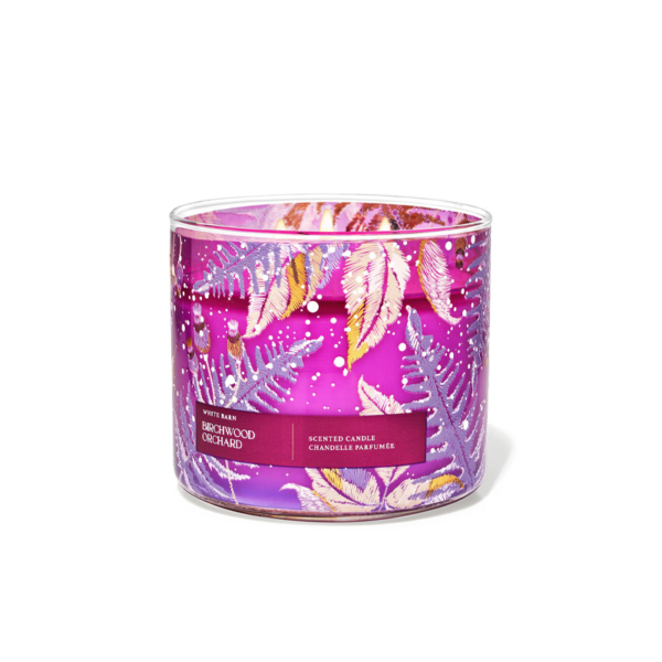 BATH & BODY WORK Birchwood Orchard Bougie Parfumée Jarre à Trois Mèches