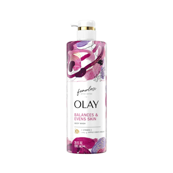 OLAY Fearless Gel Douche Équilibrant et Unifiant à la Vitamine C