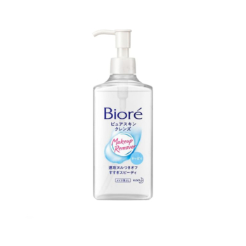 BIORE Makeup Remover Pure Skin Watery Cleansing Oil Huile Nettoyante Démaquillante