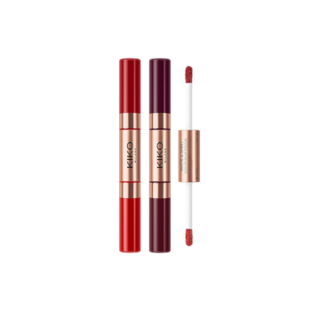 KIKO Matte & Shiny Duo de Rouge à Lèvres Liquide Mat & Brillant