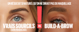 vrais sourcils vs build a brow