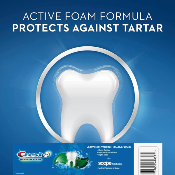 CREST Active Fresh Whitening + Scope Dentifrice Blanchissant – Image 3
