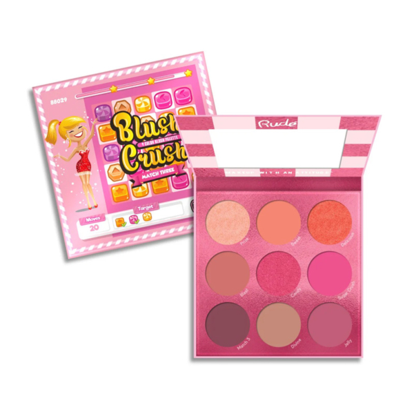 RUDE Blush Crush Match Three Palette