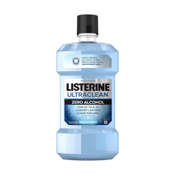 LISTERINE Ultraclean Bain de Bouche Anti-tartes Zéro Alcool