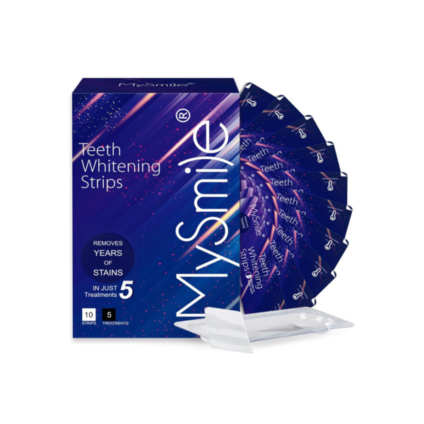 MYSMILE Teeth Whitening Strips Bandes de Blanchiment Dentaire