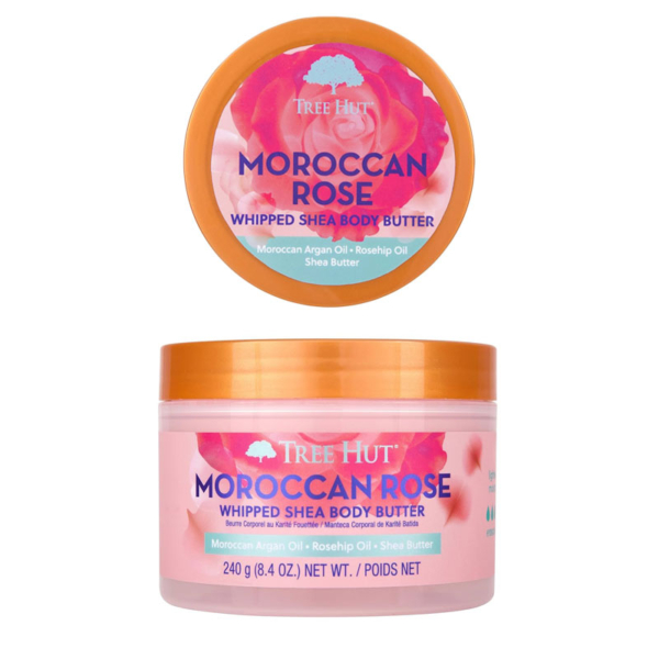 TREE HUT Crème Corporel Fouettée Moroccan Rose (Rose Marocaine)