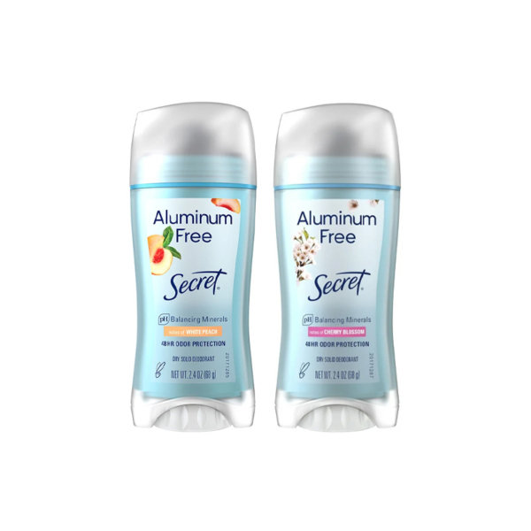 SECRET Déodorant Stick Sans Sels d'Aluminium 48h