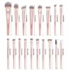 MAANGE Set de 18 Pinceaux de Maquillage Rose Gold + Boite Rose