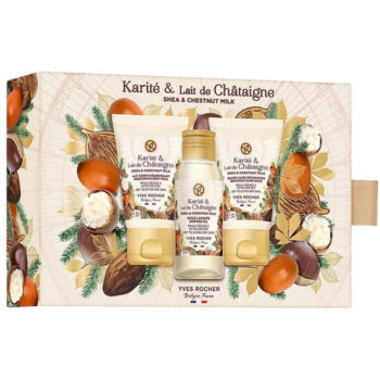 YVES ROCHER Kit Routine Karité et Lait de Châtaigne