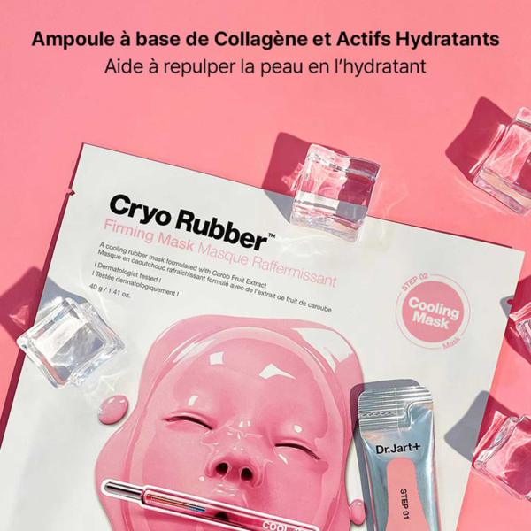 DR.JART+ Cryo Rubber Kit Masque + Ampoule Raffermissants en 2 Étapes