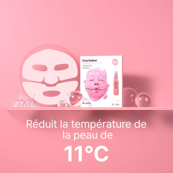 DR.JART+ Cryo Rubber Kit Masque + Ampoule Raffermissants en 2 Étapes