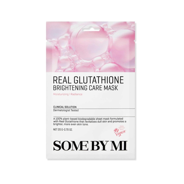 SOME BY MI Real Glutathione Brightening Care Masque Tissu Éclaircissant