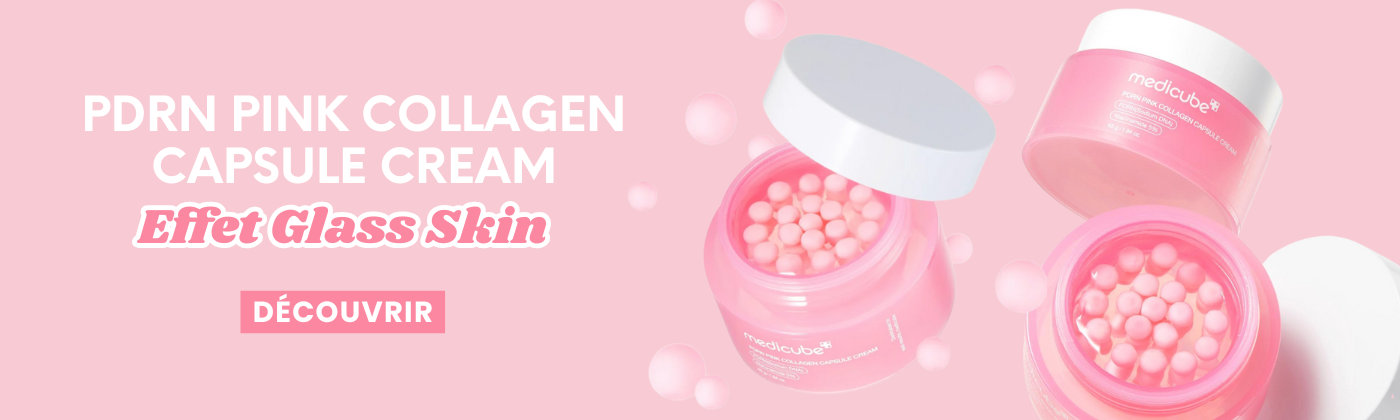 MEDICUBE PDRN Pink Collagen Capsule Crème Effet Glass Skin
