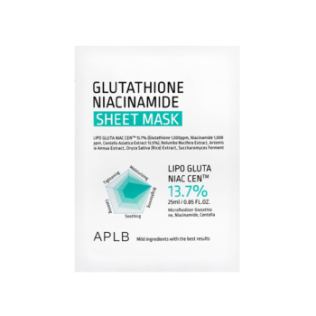 APLB Glutathione Niacinamide Masque en Tissu