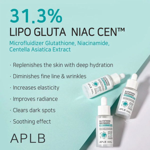 APLB Glutathione Niacinamide Ampoule Sérum – Image 4