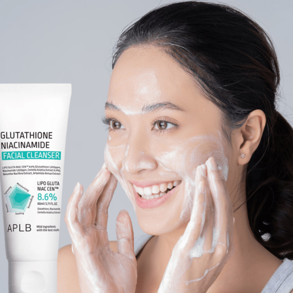 APLB Glutathione Niacinamide Nettoyant Moussant