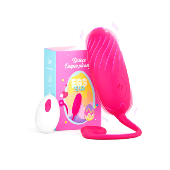 Egg Peach Œuf Vibrant Silencieux Avec Commande à Distance