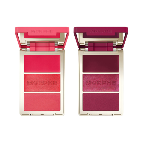 MORPHE Cheek Thrills Multi-Finish Face Trio Blush & Bronzer