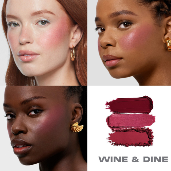 MORPHE Cheek Thrills Multi-Finish Face Trio Blush & Bronzer – Image 3