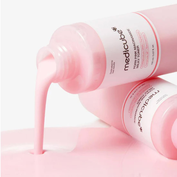 MEDICUBE PDRN Pink Niacinamide Milky Toner – Image 4