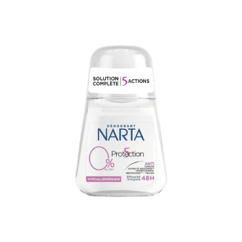 NARTA Protection 5 0% Alcool Déodorant Roll-on 48H