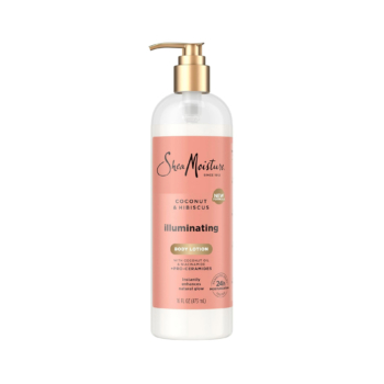 SHEA MOISTURE Coconut & Hibiscus Illuminating Lait de Corps Éclat