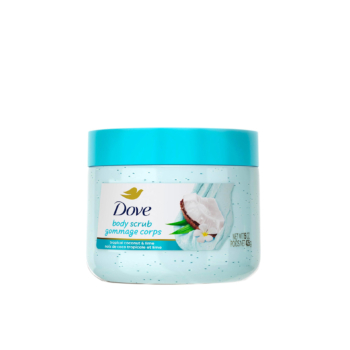 DOVE Gommage Corps à La Noix de Coco Tropical & Lime (Citron Vert)