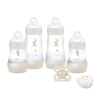 MAM Coffret Naissance Easy Start Anti Colique 1er Âge 4 Biberons + 1 Sucette + 1 Boîte Doseuse