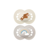 MAM Original Lot de 2 Sucettes Anatomique & Symétriques Motif Lapin Arc en Ciel 6 Mois et +