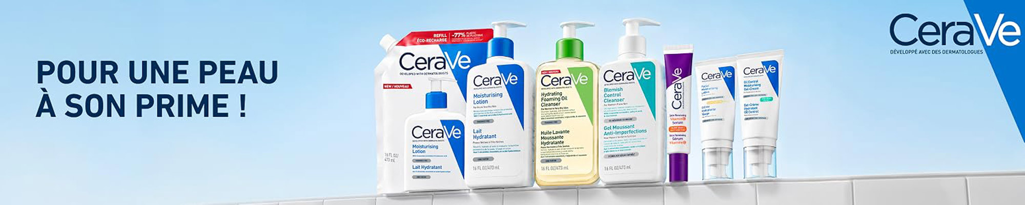 Cerave une peau à son prime