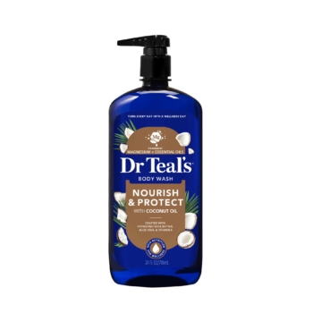 Dr TEAL’S Nourishing & Protect Coconut Oil Body Wash Gel Douche à L’Huile de Coco