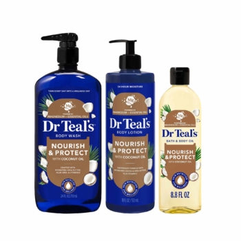 Dr TEAL’S Nourishing & Protect Trio Corps au Coco
