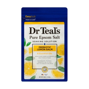 Dr TEAL’S Prebiotic Lemon Balm Pure Sel d'Epsom à La Mélisse Prébiotique