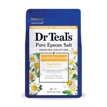 Dr TEAL’S Comfort & Calm with Chamomile Pure Sel d'Epsom à La Camomille Calmante