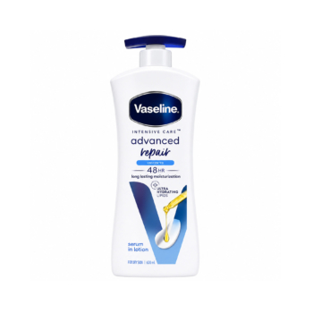 VASELINE Advanced Repair Lait Corps Anti-dessèchement + Lipides Ultra-hydratant Peau Très Sèche