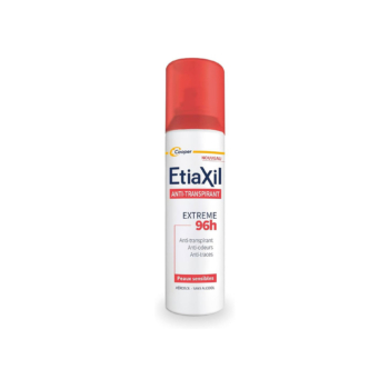 ETIAXIL Déodorant Spray Anti-Transpirant Extrême 96h
