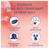 ETIAXIL Déodorant Spray Anti-Transpirant Extrême 96h