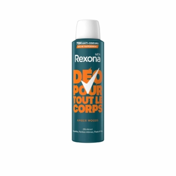 REXONA Men Déodorant Spray 72h Pour Tout le Corps Sans Alcool