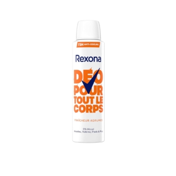 REXONA Déodorant Spray 72h Pour Tout le Corps Sans Alcool