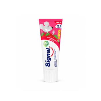 SIGNAL Kids Dentifrice Enfants 0 à 6 Ans Fraise