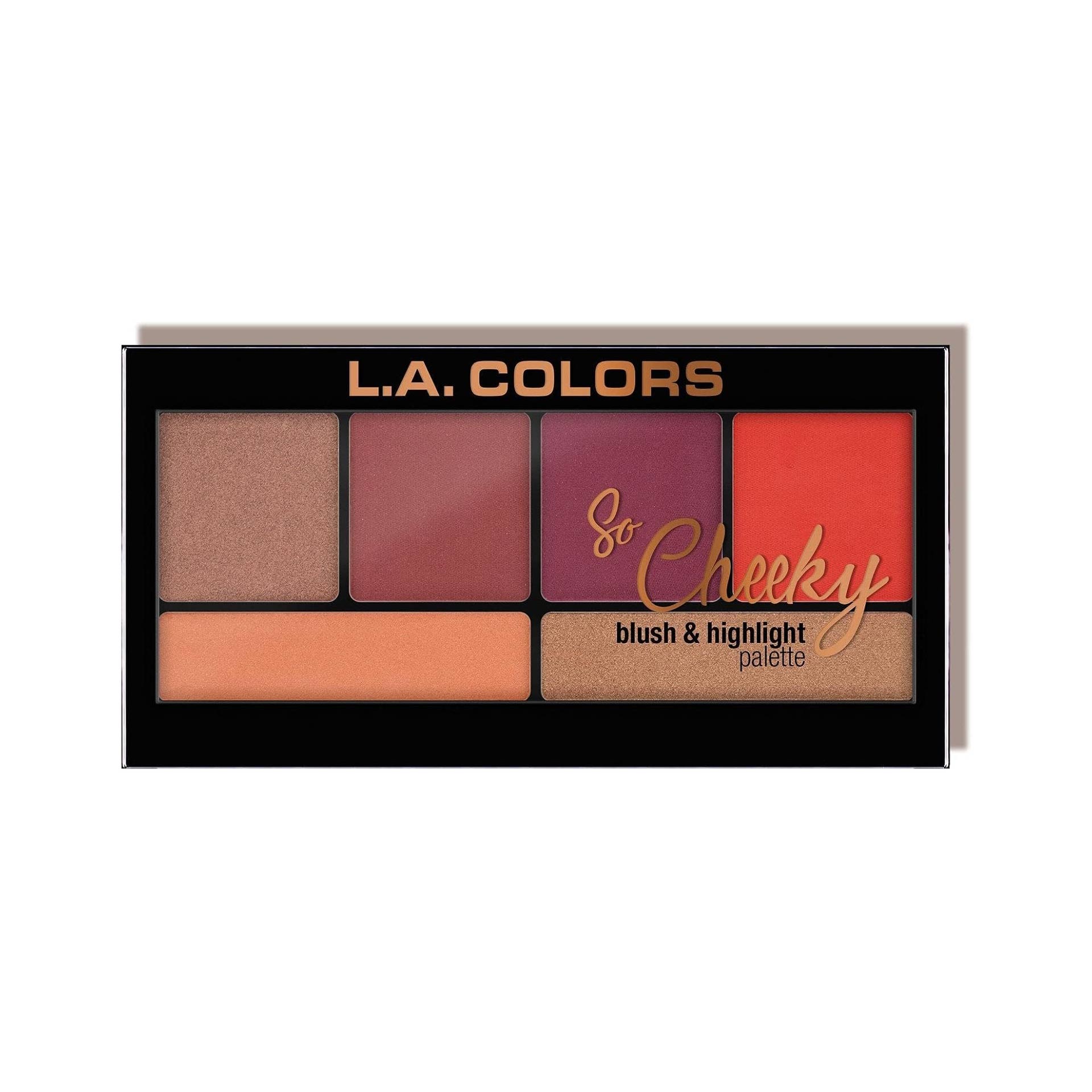 LA COLORS So Cheeky Blush & Highlighter Hot & Spicy